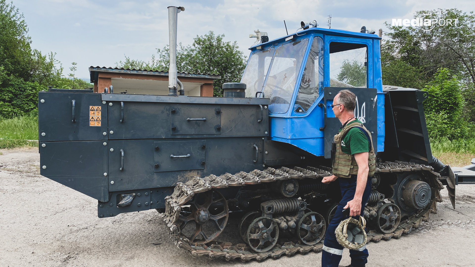 В основі машини — Т-150 виробництва Харківського тракторного заводу