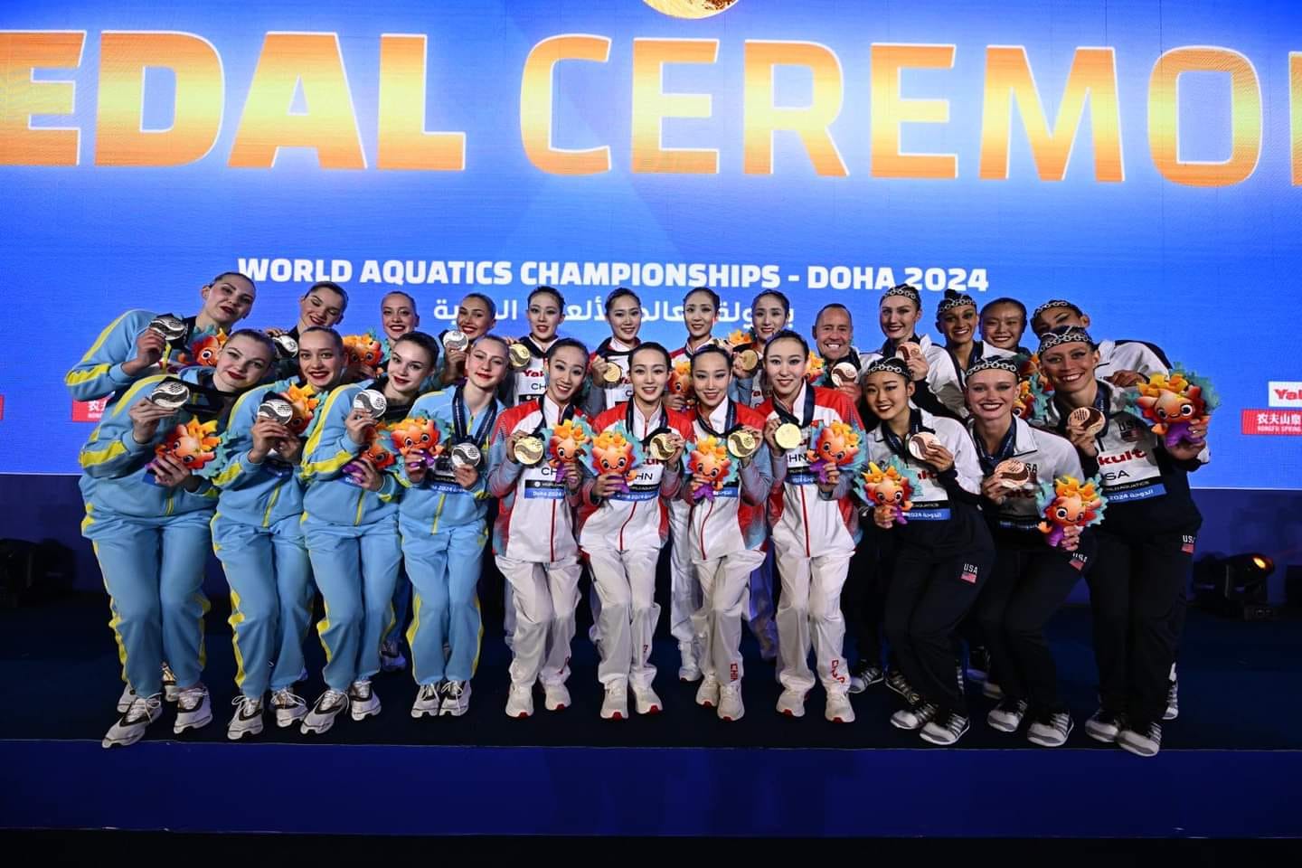 Фото: Ukrainian synchronized swimming/Facebook