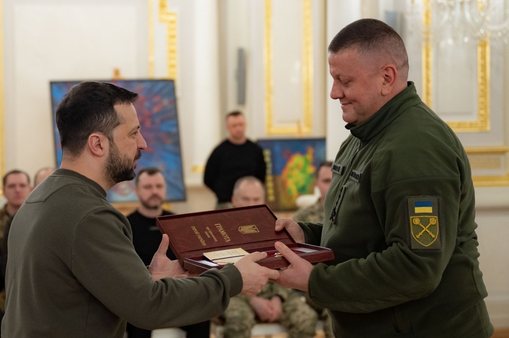 Майже два роки повномасштабної війни Валерій Залужний очолював Збройні сили України. Всі фото: Офіс президента