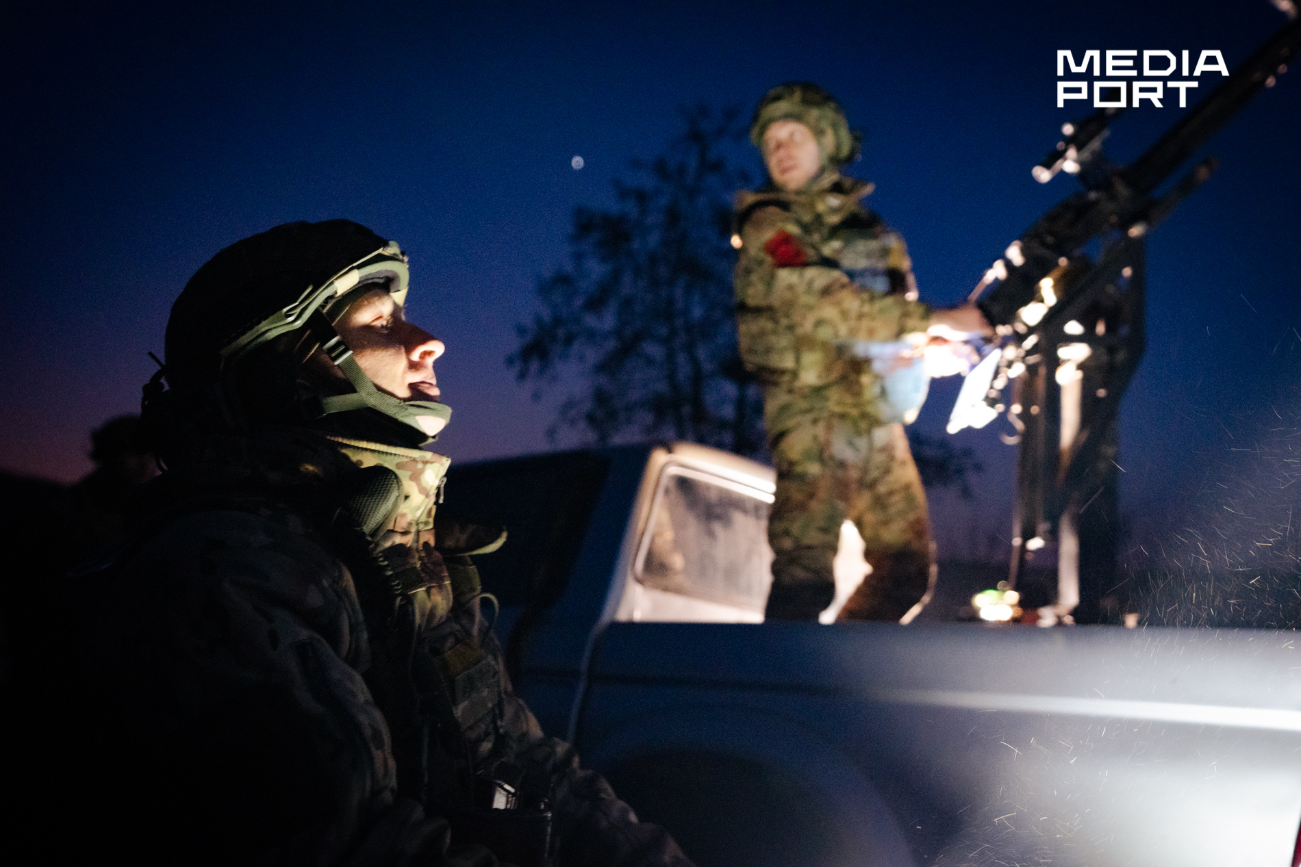 Якщо «шахед» видно у полі прожектора, вірогідність успішного збиття близько 70%, кажуть нацгвардійці