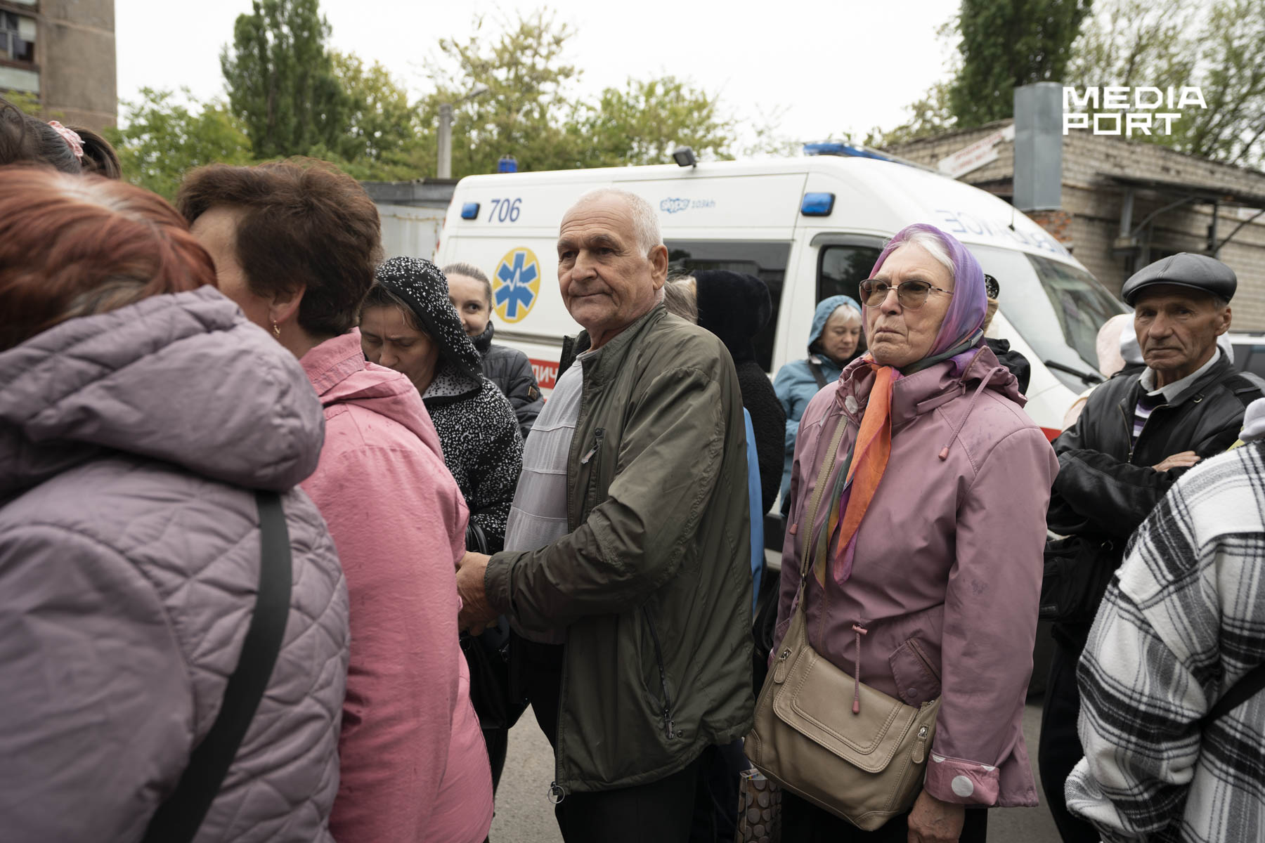 Евакуйовані з-під обстрілів на півночі Харківщини, 13 травня