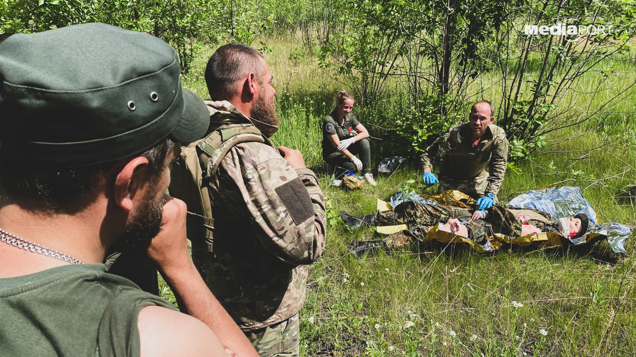 На Харківщині для військових проводять тренінги з тактичної медицини та першої домедичної допомоги