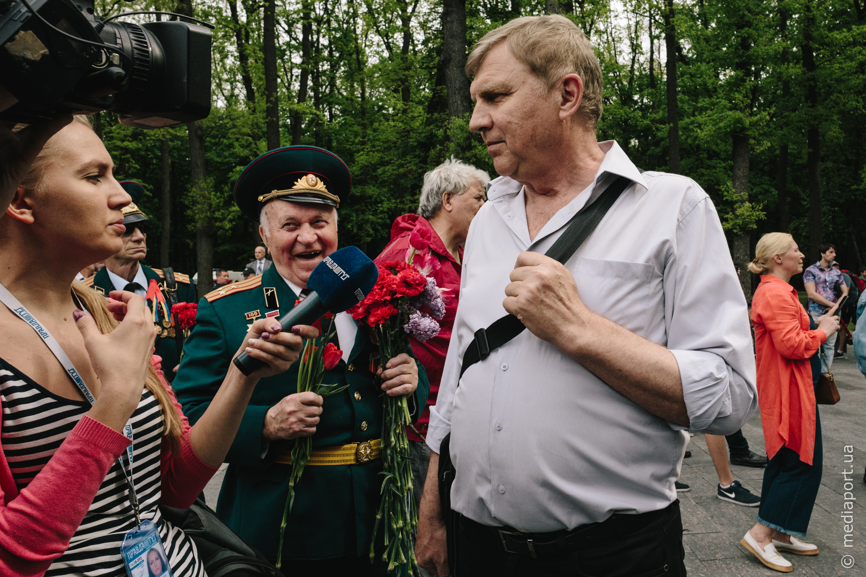 Павло Тищенко на харківському Меморіалі Слави у 2018 році