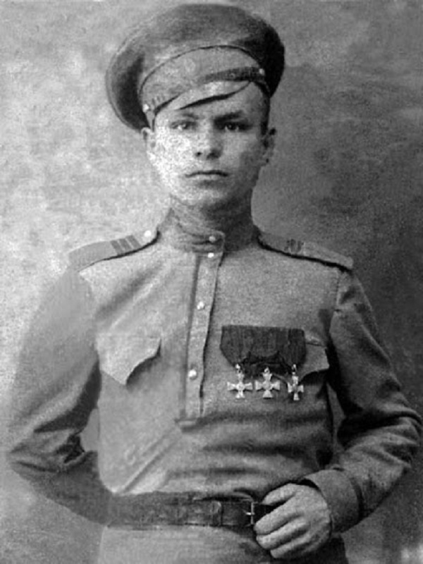 Ізюмський повітовий воєнком Григорій Савонов. Фото часів Великої війни