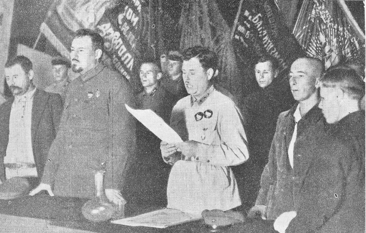 Вересень 1925-го. 4-ий полк отримує почесну грамоту від Раднаркому УСРР