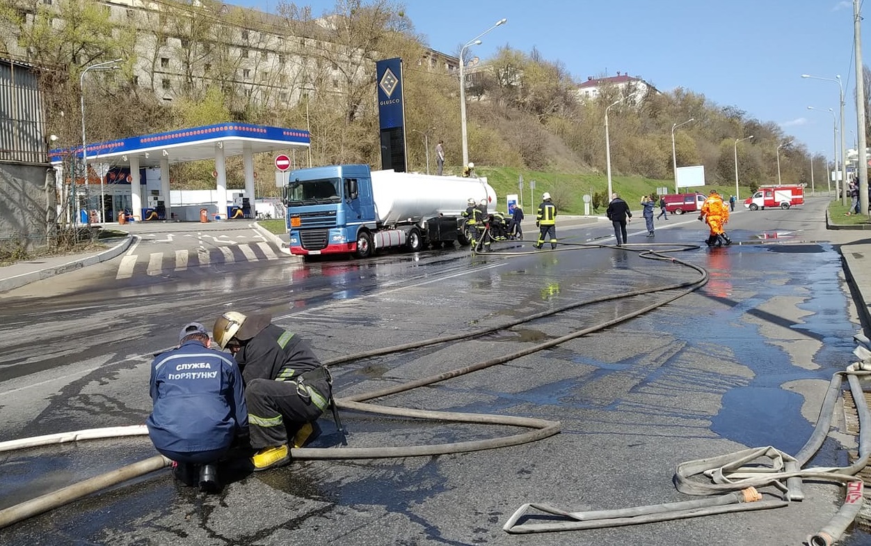 Місце події — за триста метрів від Головного управління ДСНС у Харківській області