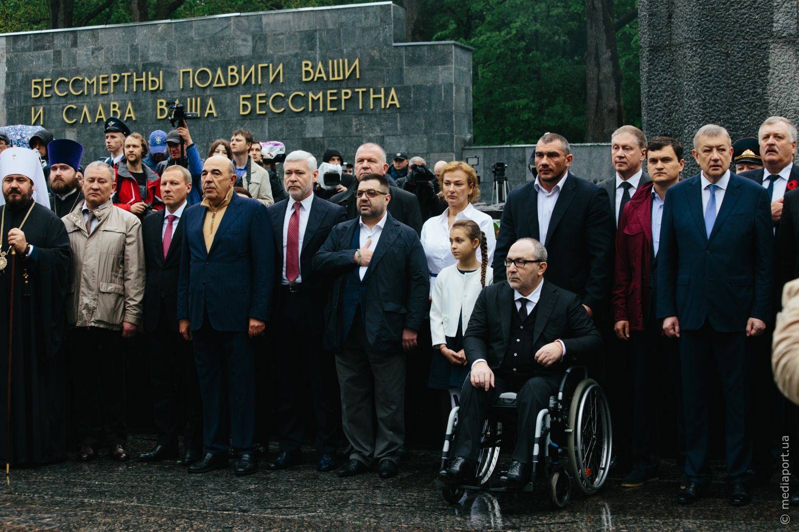 Геннадій Кернес 9 травня 2019 року. Фото Павла Пахоменка