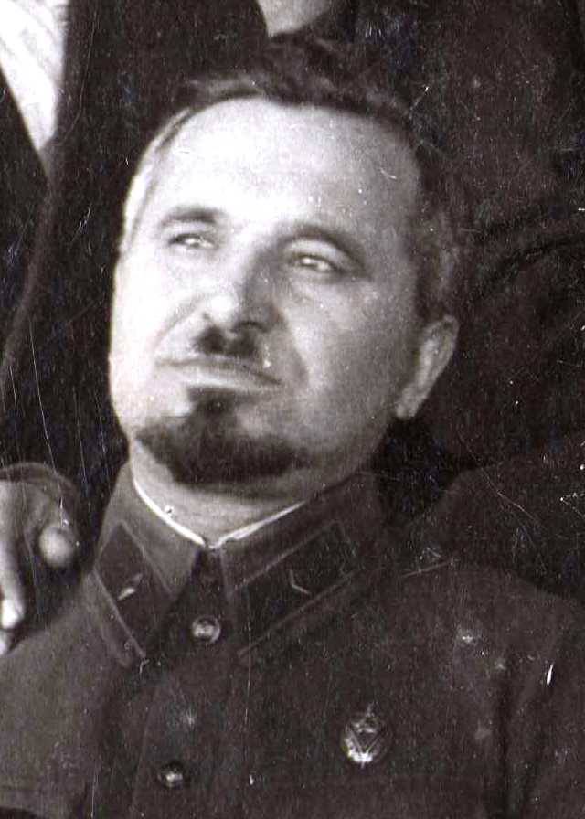 Іван Судаков під час партійної чистки 1935 року