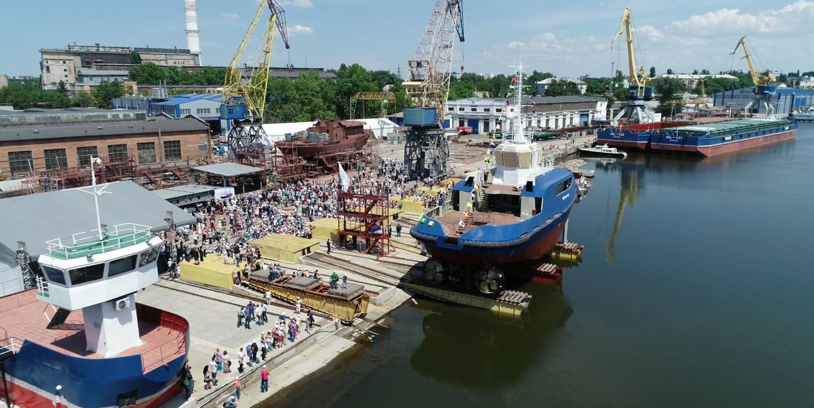 Суднобудівно-судноремонтний завод «Нібулон». Фото: Facebook/Олексій Вадатурський