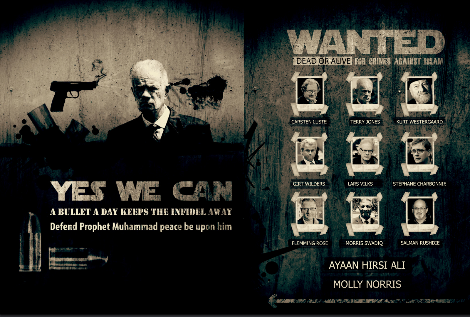 Список «Wanted: Dead or Alive» из журнала Inspire