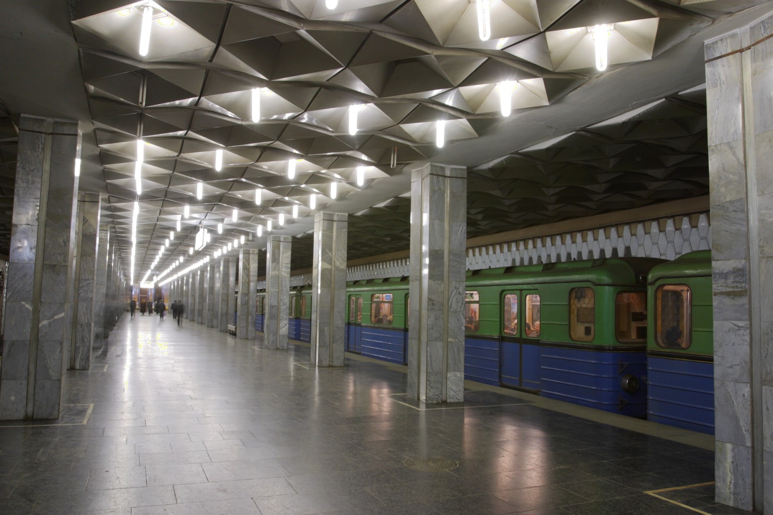 Станция метро «Завод им. Малышева». Фото: архив metro.kharkov.ua