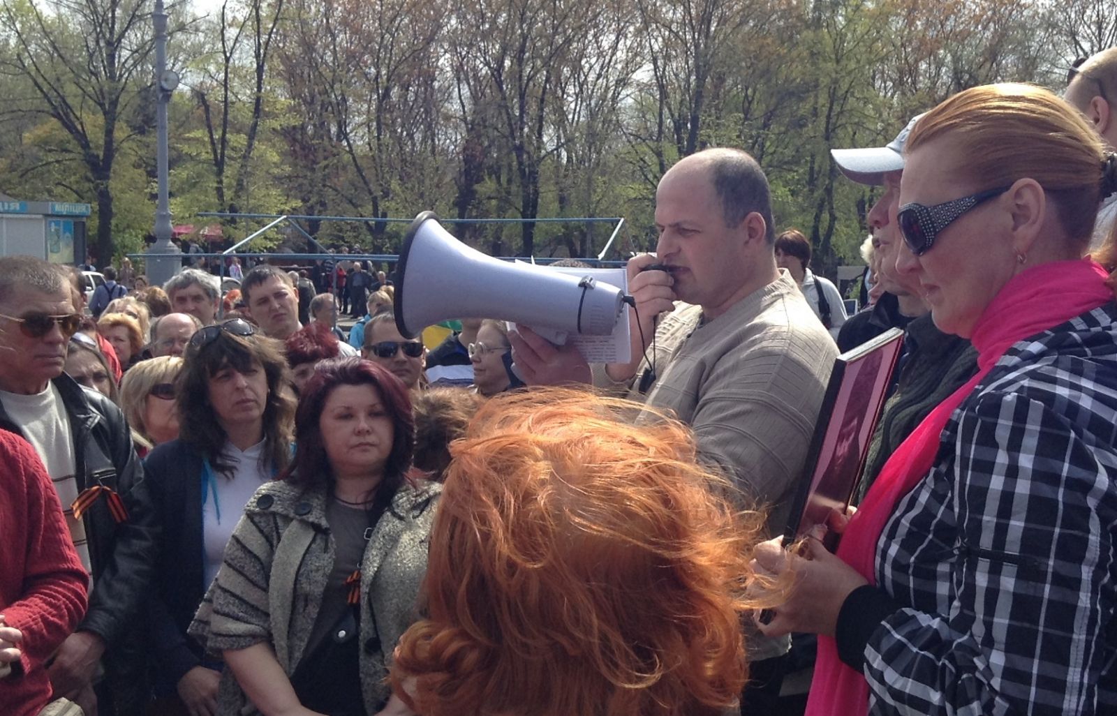 Митинг на площади Свободы. 20 апреля.