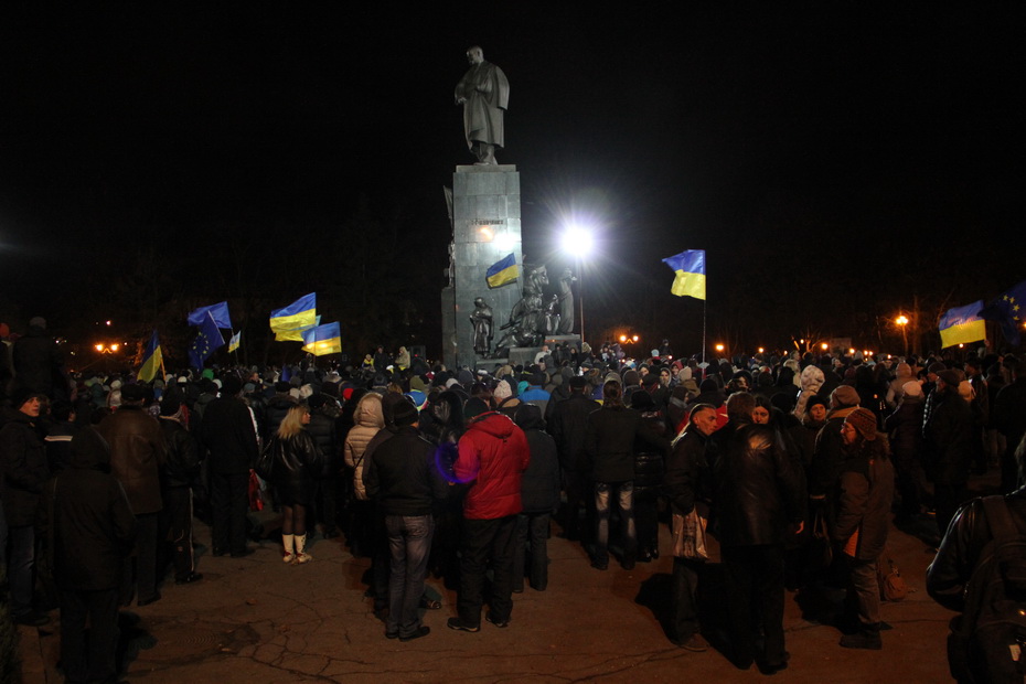 Евромайдан, Харьков, 2 декабря