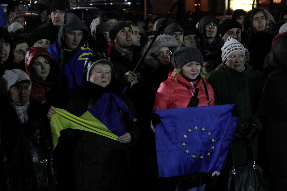 Евромайдан, Харьков, 2 декабря