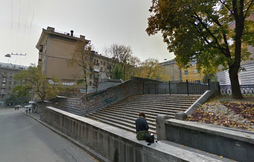 Участок по улице Квитки-Основьяненко, 14в. Фото: Google map, 2011