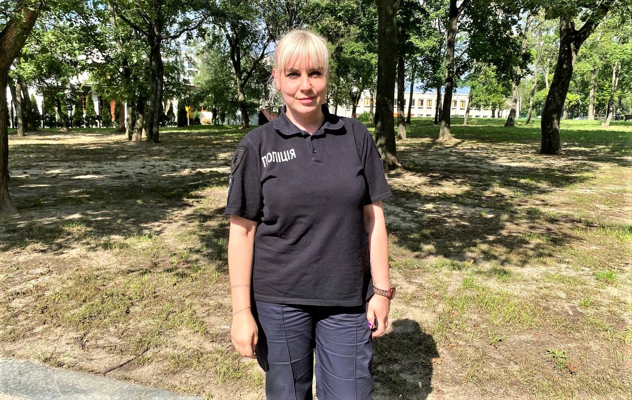 Валерія Донець працює у підрозділі ювенальної превенції поліції Харкова