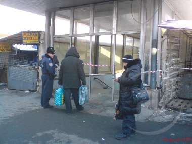 Зображення до:  Взрывом в харьковском метро пугали изнутри