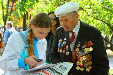 Зображення до:  Звонки фронтовым друзьям: «Киевстар» подарил ветеранам общение