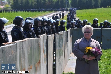 Зображення до:  По делу о беспорядках во Львове задержаны три человека