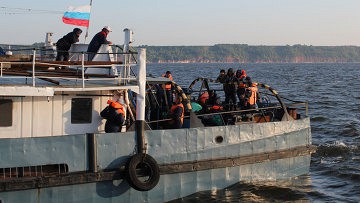 Зображення до:  Кораблекрушение на Волге. Теплоход вышел в рейс неисправным