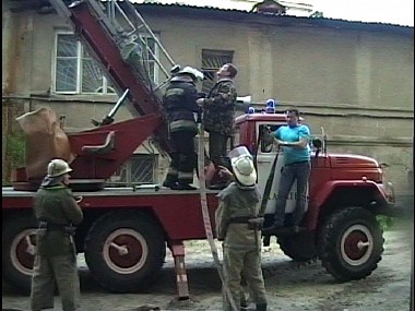 Зображення до:  В Харькове по время пожара погибла женщина