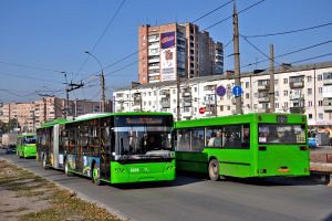 Зображення до:  Движение троллейбусов по проспекту Гагарина временно изменят