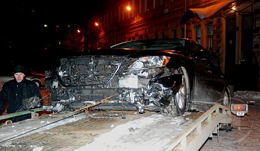 Зображення до:  Lexus судьи горел — милиция возбудила уголовное дело