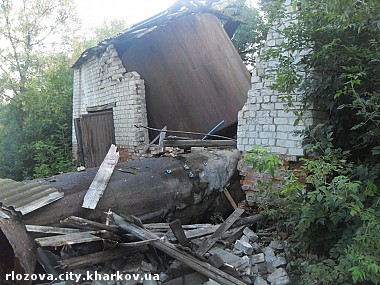 Зображення до:  Село Новое, где обрушилась водонапорная башня, — с водой — обладминистрация