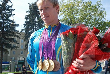 Зображення до:  Когда Паралимпиада как экзамен. Паралимпийцы вернулись домой