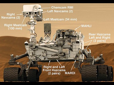 Зображення до:  Curiosity нашел на Марсе кусок полиэтилена