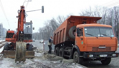 Зображення до:  Ремонт и пробки возле завода ФЭД. Новая серия