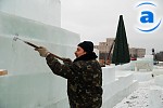 Зображення до:  На площади Свободы построят ледяные лабиринты