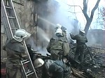 Зображення до:  В поселке Пархомовка горел частный дом