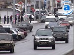 Зображення до:  Пробка на Сумской в районе Мемориала Славы