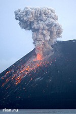 Article В Индонезии – извержение вулкана. Подземные толчки будут усиливаться