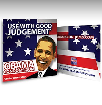 Article Кандидаты в президенты США – на презервативах