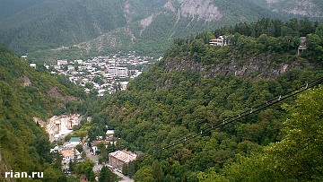 Article В Грузии горит национальный заповедник «Боржоми»