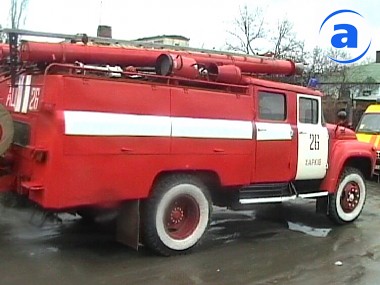 Article В центре Харькова горел старый дом