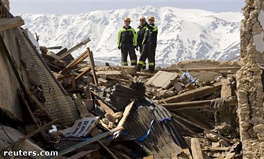 Зображення до:  В Италии произошло новое землетрясение