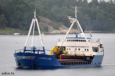 Зображення до:  На затонувшем судне Langeland моряков не нашли