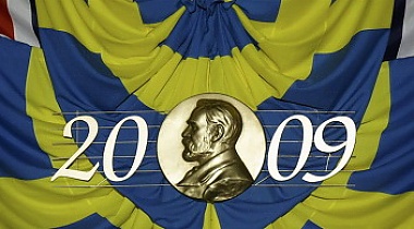 Зображення до:  Нобелевскиe премии 2009 года вручены. Обама не задержался в Осло