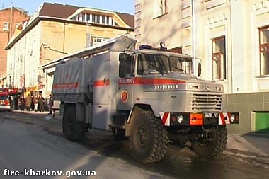 Зображення до:  Взрывоопасное вещество нашли в бывшей харьковской поликлинике