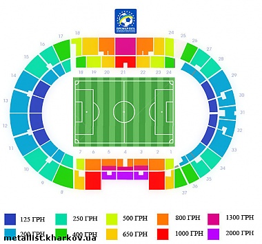 Зображення до:  На стадион «Металлист» болельщиков до 18-ти будут пускать бесплатно