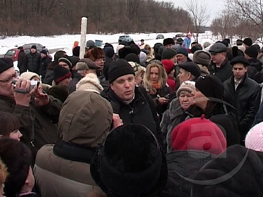 Зображення до:  Добкин обещает удовлетворить жителей Пятихаток