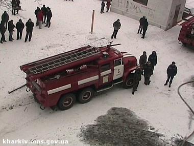 Зображення до:  Пожар на 50-летия ВЛКСМ: погорельцы спасались через балкон