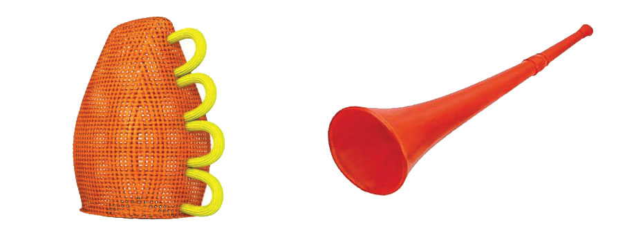 Зображення до:  Caxirola vs. Vuvuzela. Музыка футбола