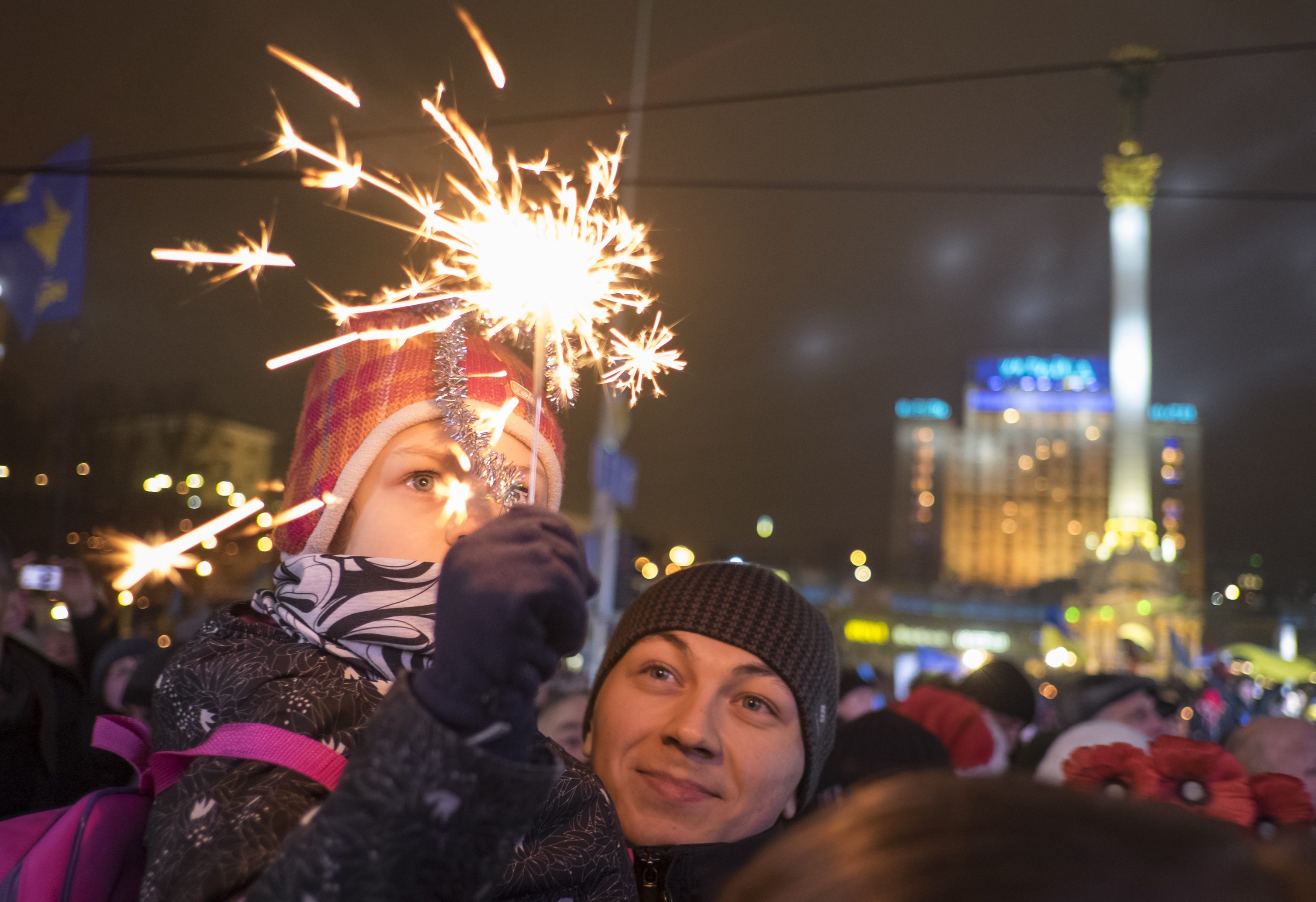 Зображення до:  Рождество на Евромайдане