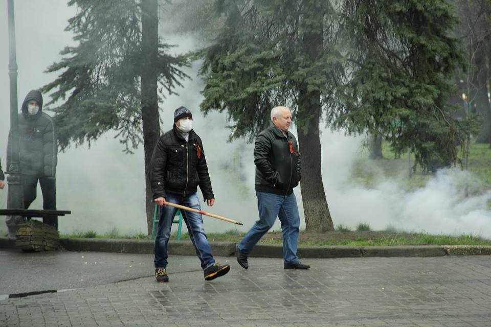 Зображення до:  Милиция задержала участницу столкновений в Харькове