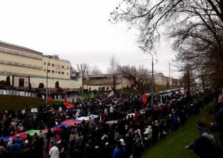 Зображення до:  Все задержанные во время освобождения ХОГА вывезены в Полтаву — МВД