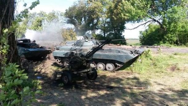 Зображення до:  В бою под Донецком погибли 13 украинских военных